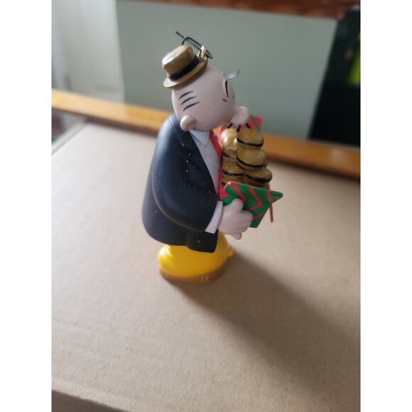 Vtg 1998 Popeyes Wimpy Hamburger Ornament King Features Cartoon Character - Picture 2 of 7